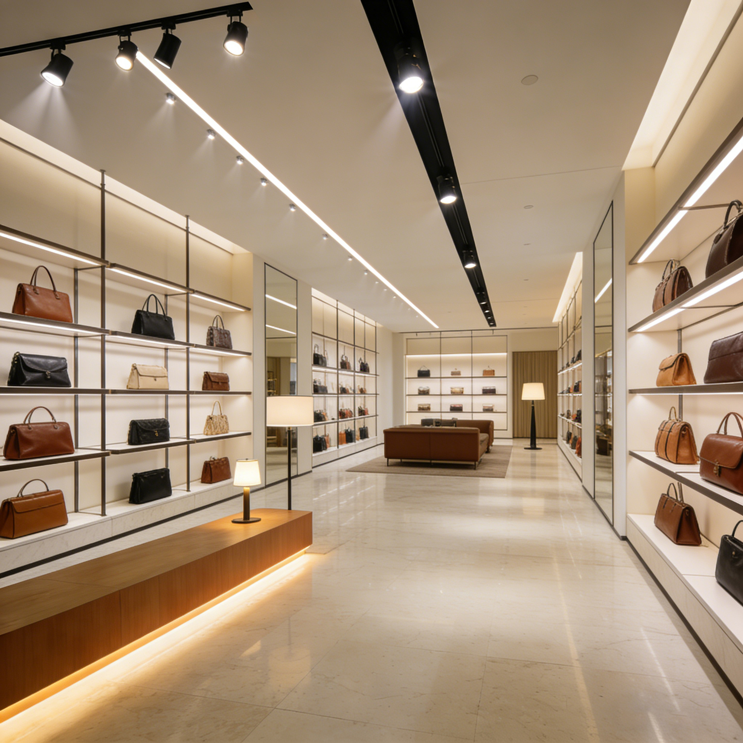 Indoor Commercial Lighting Project