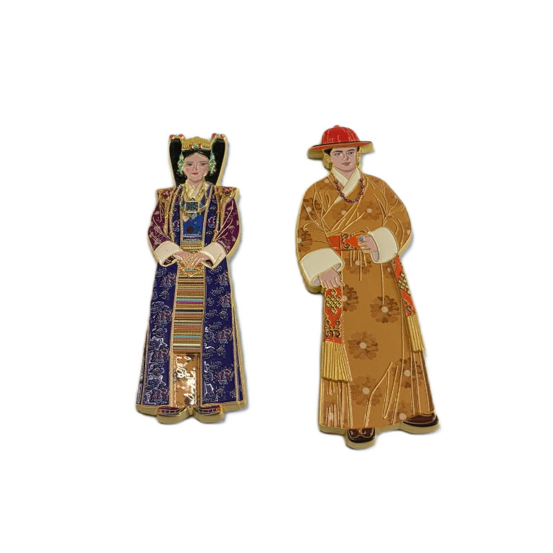 Custom Cloisonné Enamel Brooch Pin | OEM Decorative Badge for Apparel & Accessories