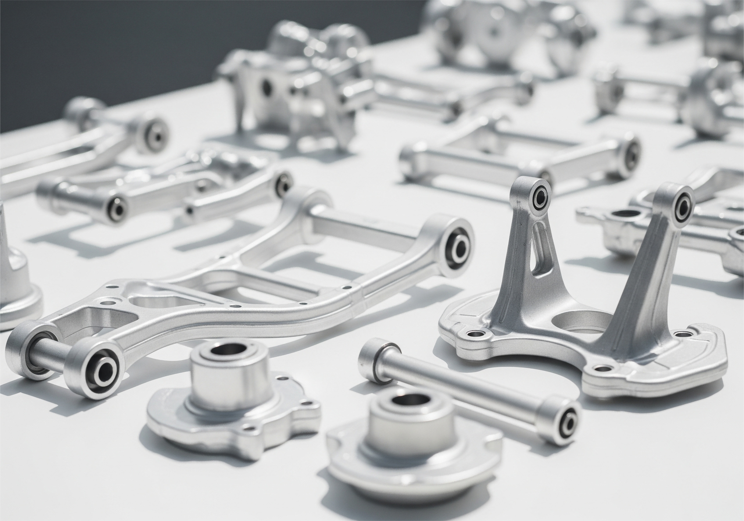 Lightweight aluminum die cast parts in electric vehicle structures