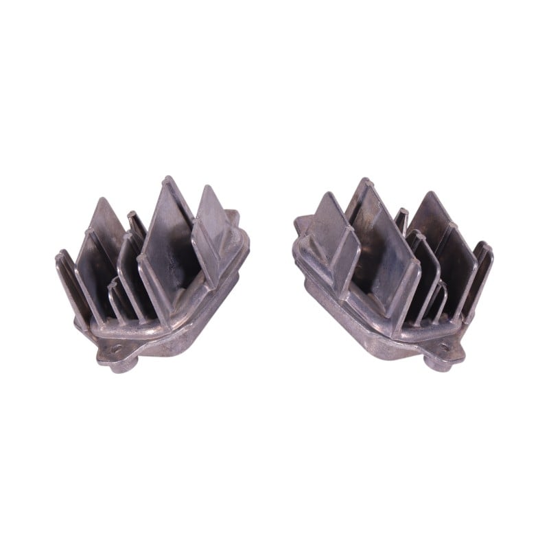 LED Headlamp Die-Cast Aluminum Heat Sink | Automotive Front Lamp Light Guide Cooling Module