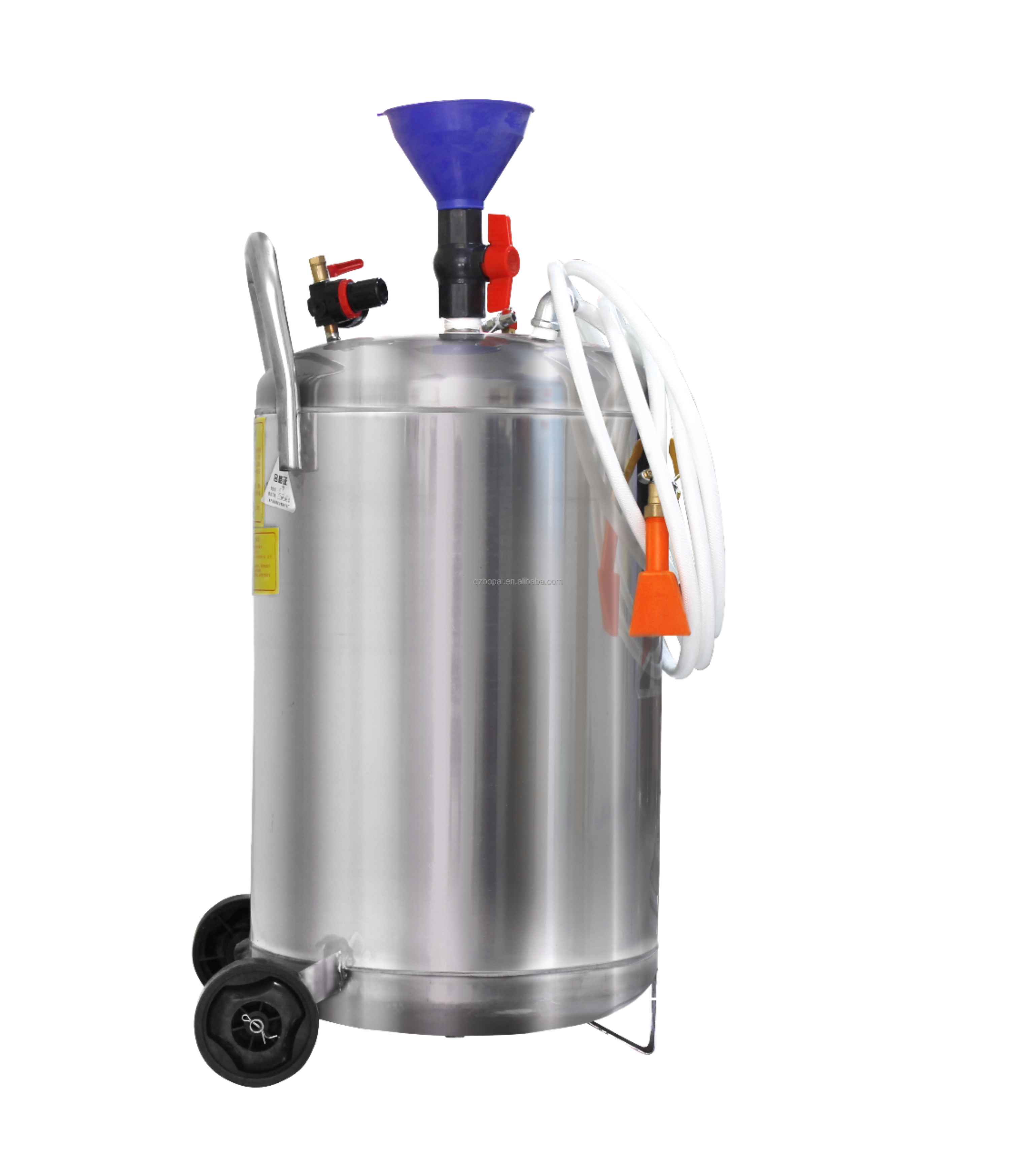 How to adjust foam amount of foam machines?
