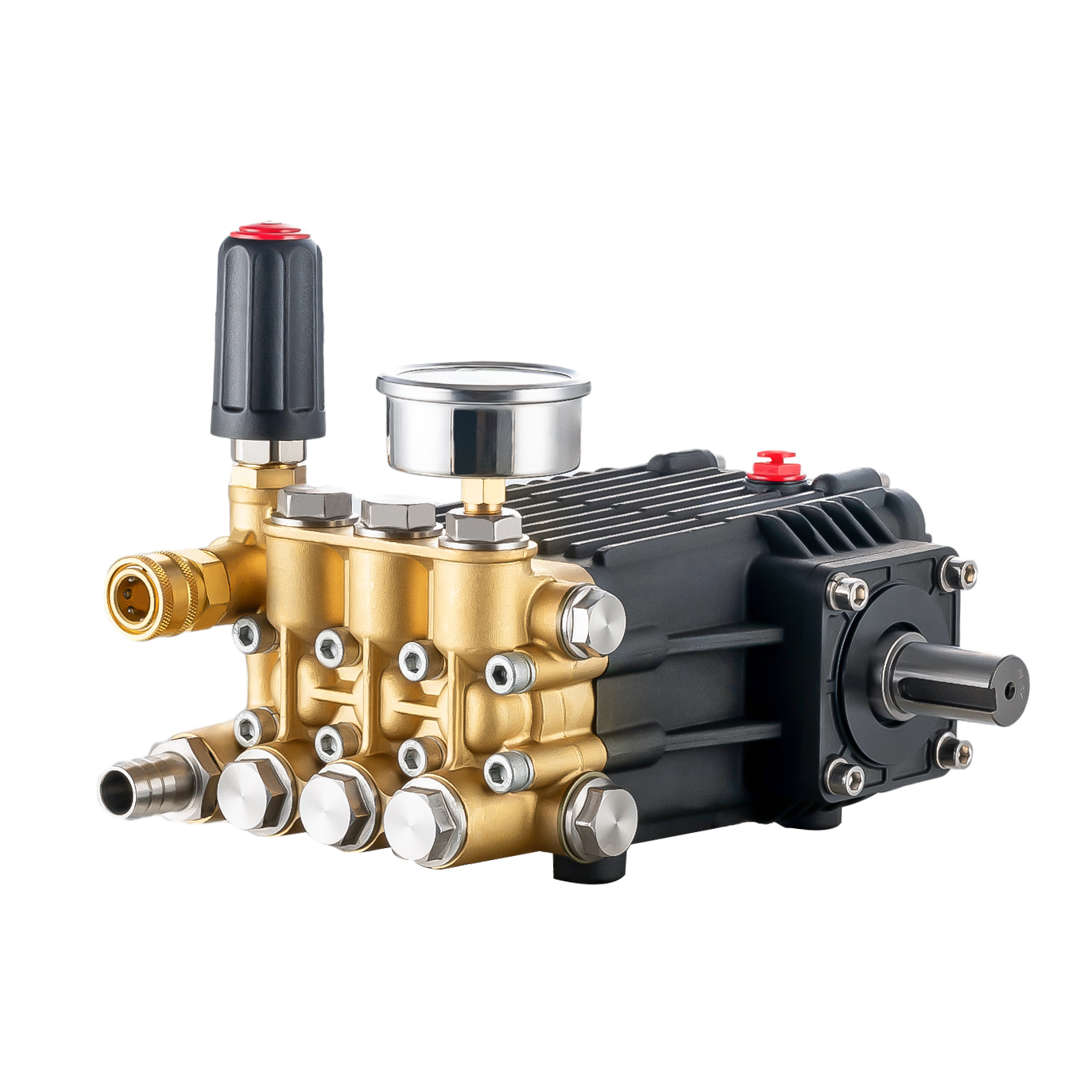 What factors affect high pressure pump performance?