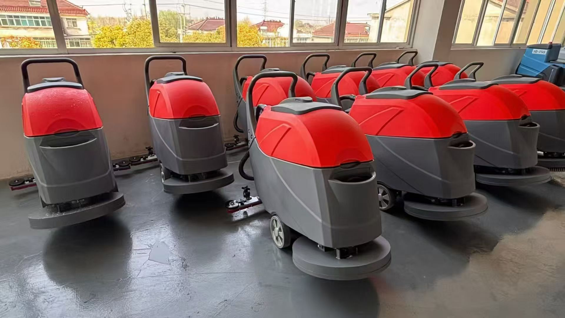 Why Walk Behind Floor Scrubbers Are Essential for Large Spaces