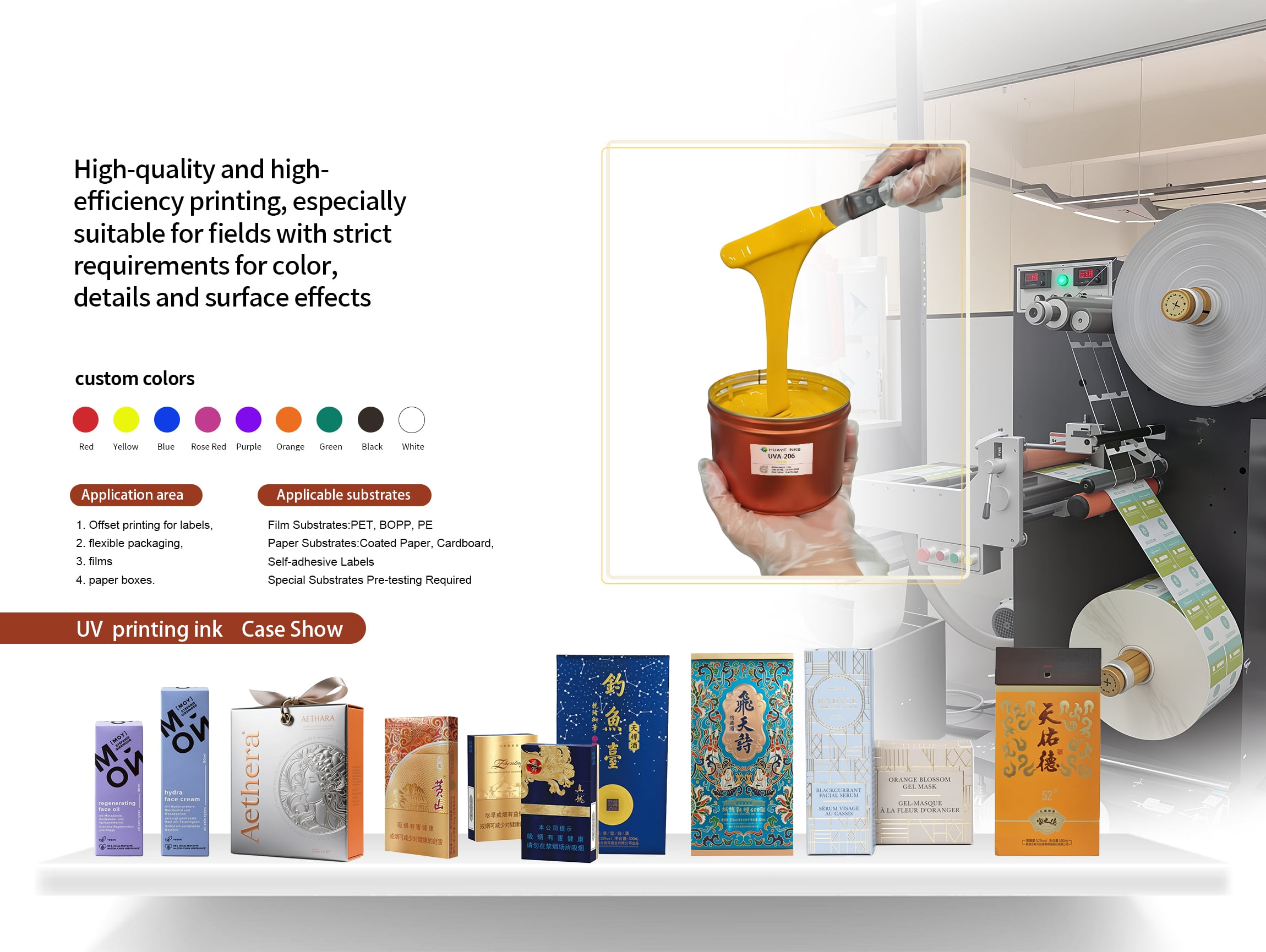 UV printing ink