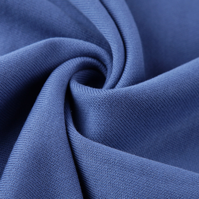 Why is French Terry preferred for high-quality hoodies and joggers?