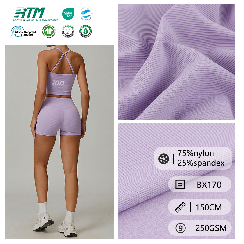 What are the moisture-management benefits of high-tech yoga fabrics?