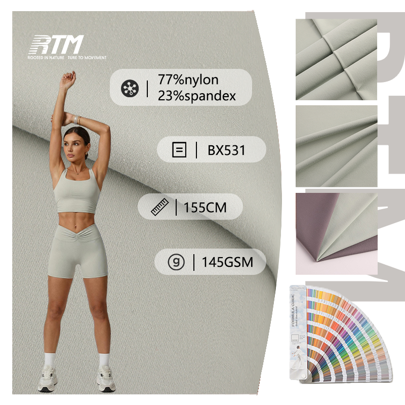Why do sportswear brands prefer polyester fabric for moisture-wicking?