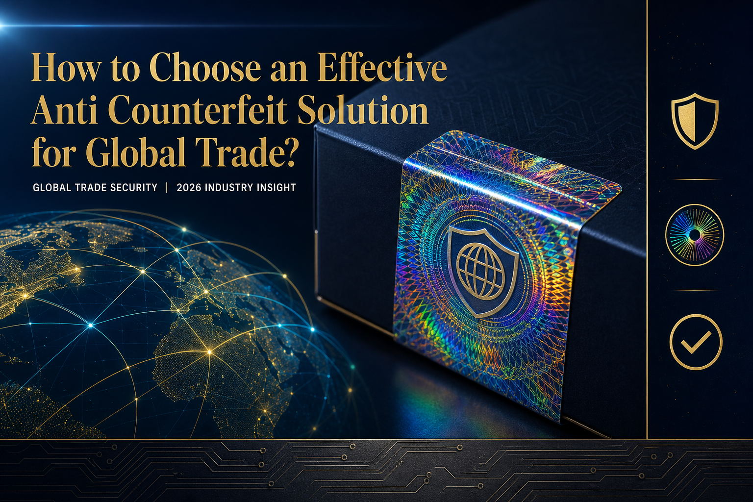 How to Choose an Effective anti counterfeit solution for Global Trade?
