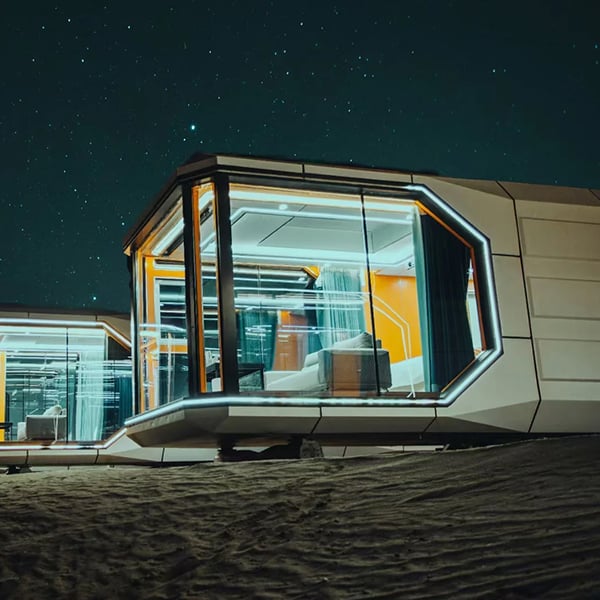 Das Dubai Desert Space Holding Room Projekt