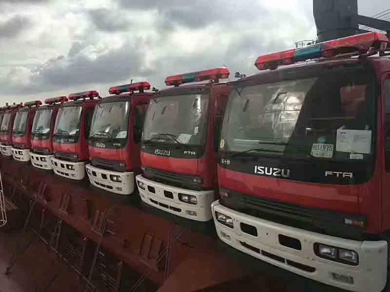 Cambodian fire engine