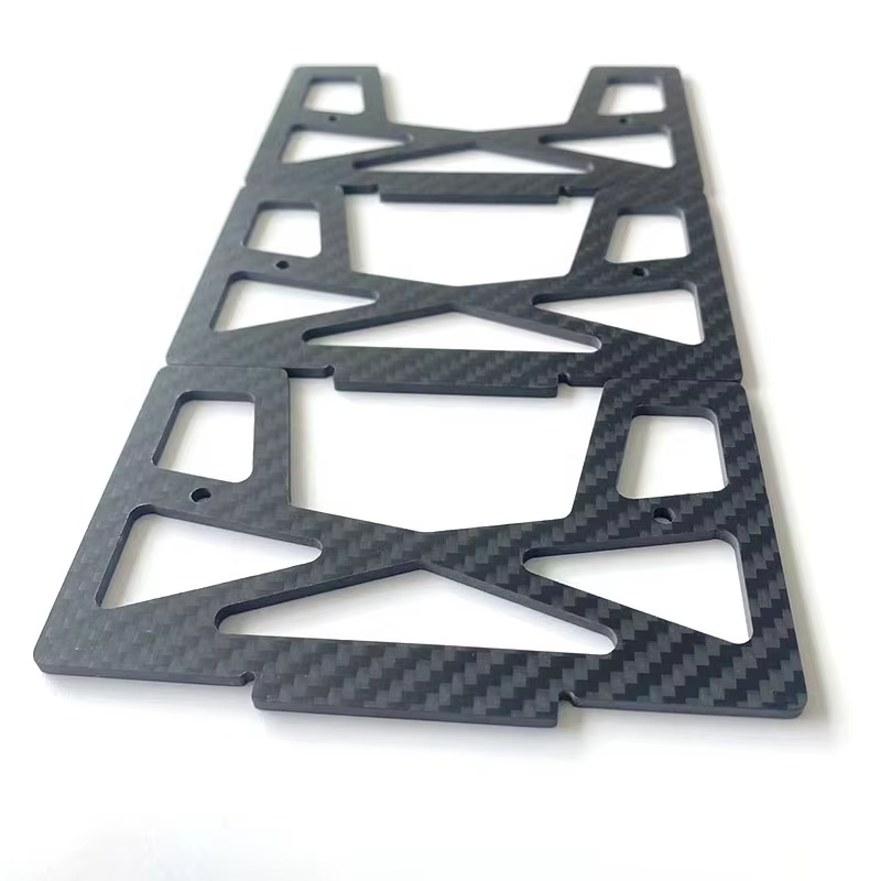 6mm 3k  Carbon Fiber Cnc Plate for Drone Accessories factory