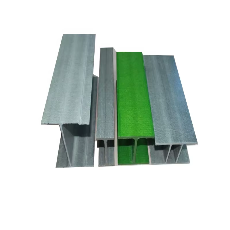product corrosion resistence glass fiber h beam high strength frp pultrusion profiles pultruded i beam-1