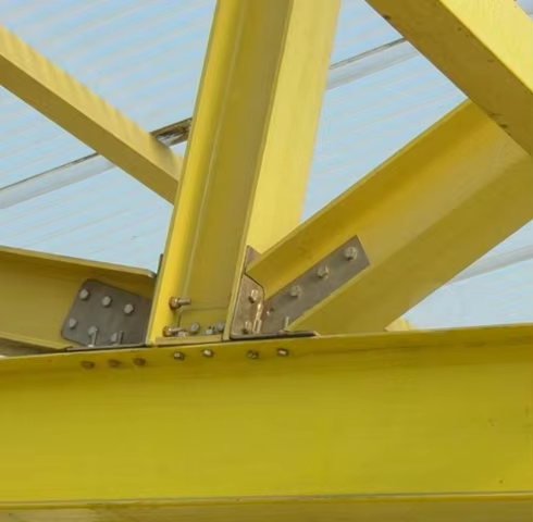 product corrosion resistence glass fiber h beam high strength frp pultrusion profiles pultruded i beam-4