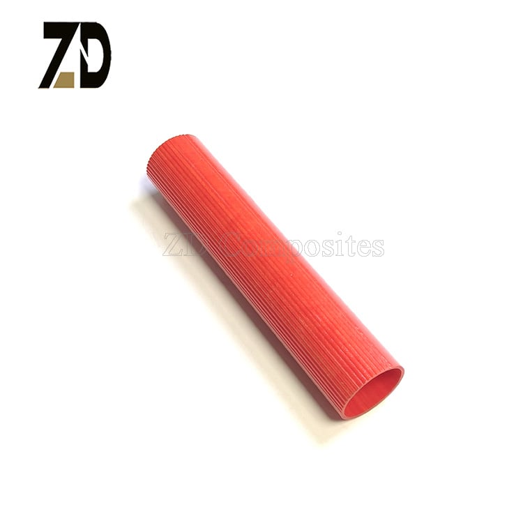 Solid Colored Fiberglass Round Tube | Pultruded FRP Pipe for Industrial & Decorative Use
