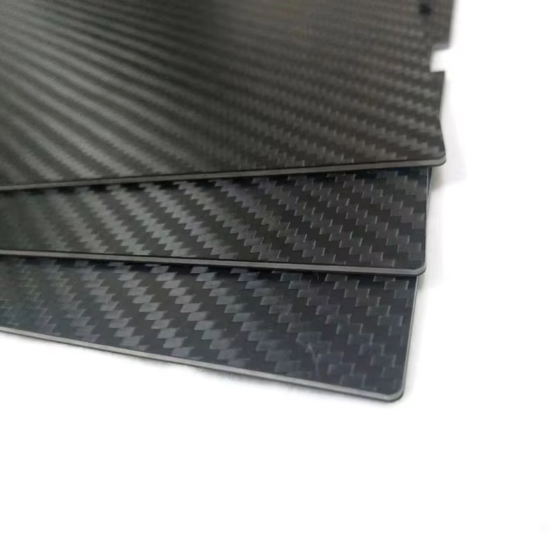 6mm 3k  Carbon Fiber Cnc Plate for Drone Accessories factory
