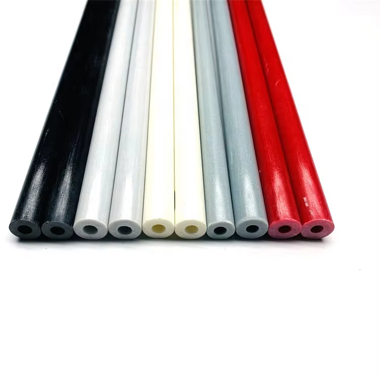 product lightweight frp hollow round fiberglass tube for agriculture plant with custom cutting processing service-10