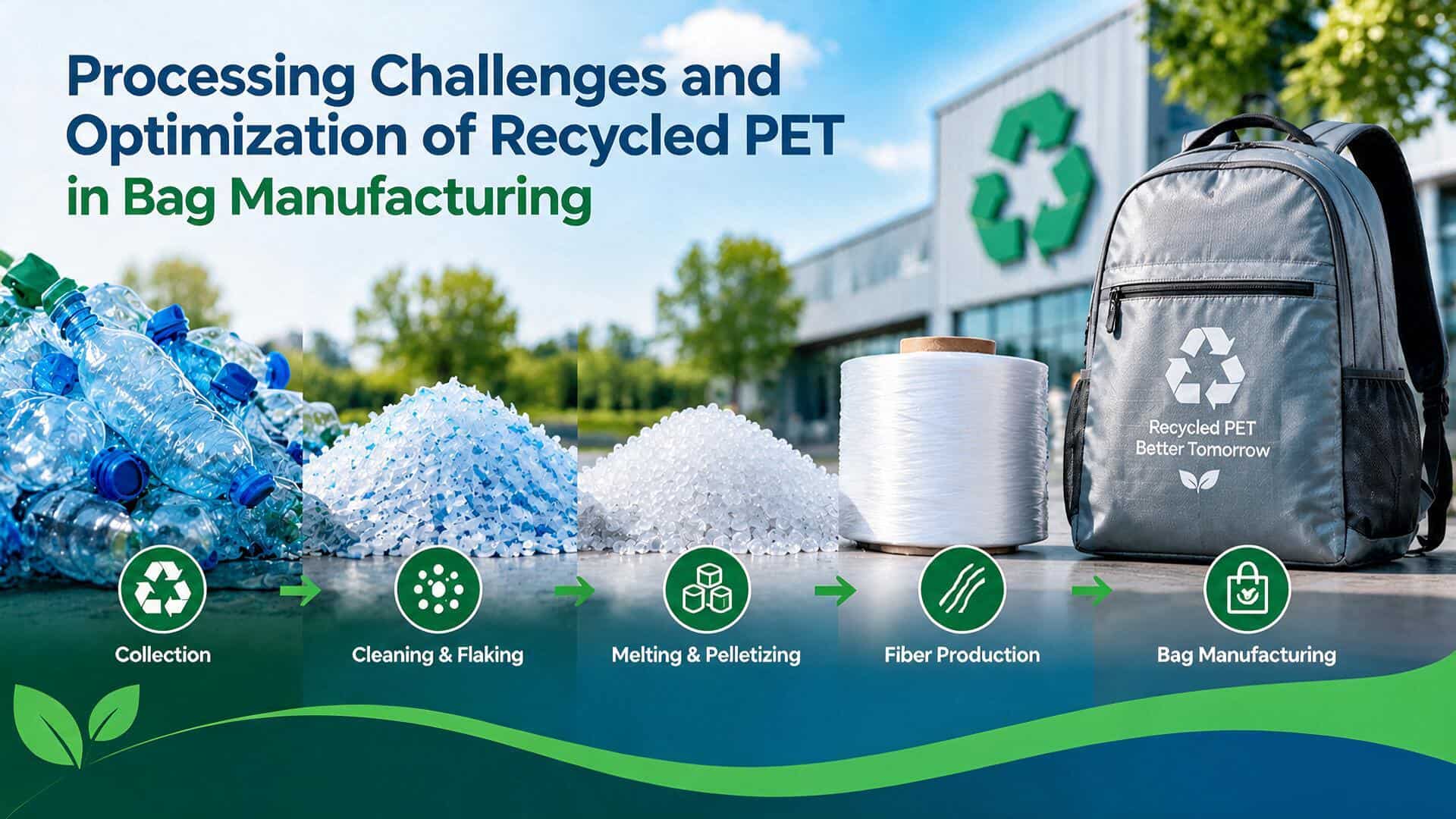 Processing Challenges and Optimization of Recycled PET in Bag Manufacturing