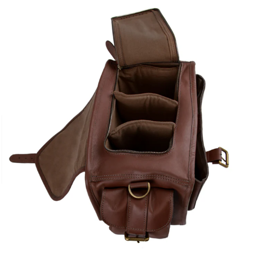 Vintage Leather Camera Bag
