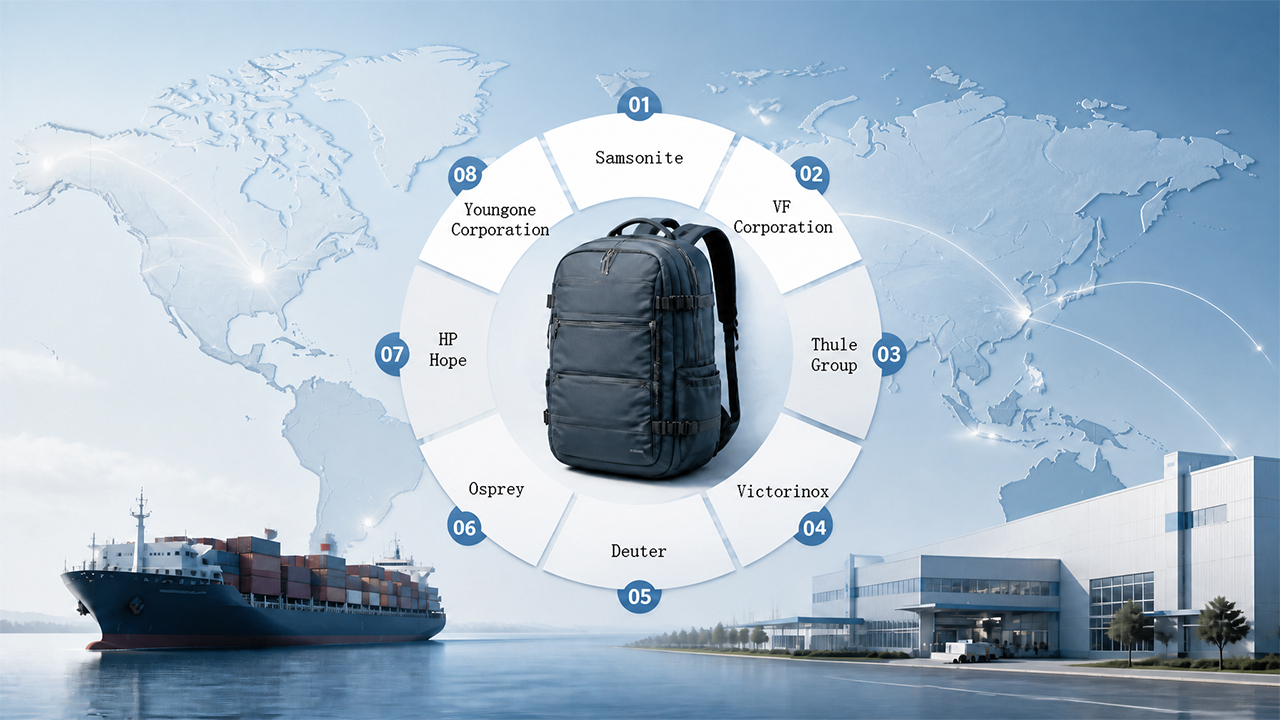 Top 8 Global Travel Backpack Manufacturers in 2026