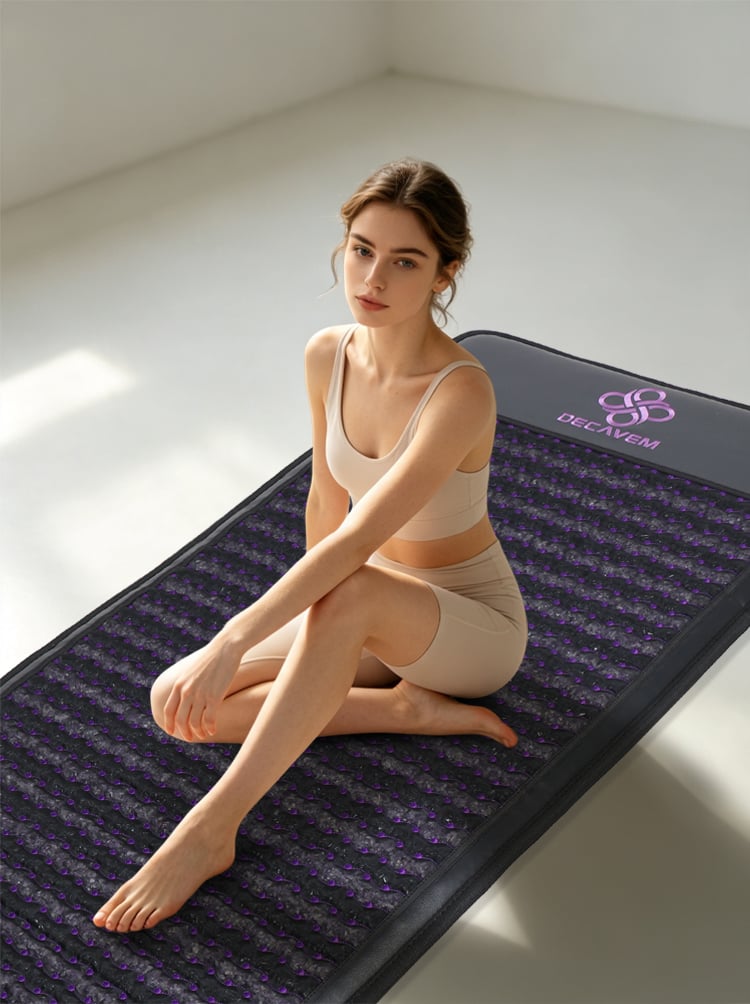 Decavem Gemstone PEMF Therapy Mat with Far-Infrared Heating