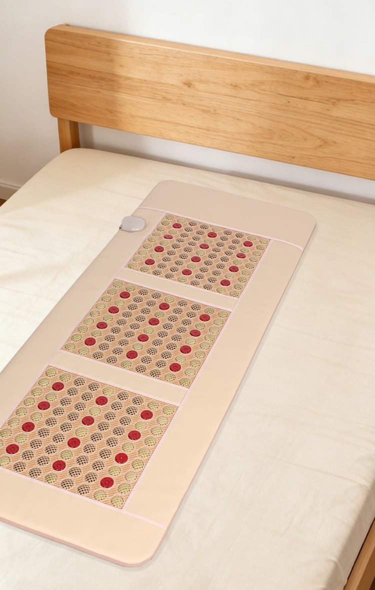 Decavem Jade and Germanium PEMF Therapy Mat with Far-Infrared Heating and Photon Light