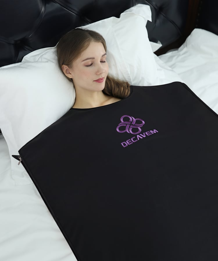Decavem Far-Infrared Thermal Sauna Blanket for Full-Body Wellness