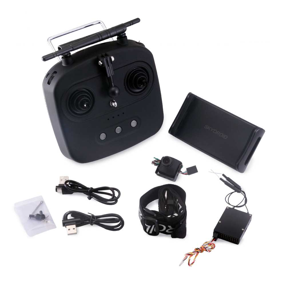 Skydroid T10 2.4GHz 10CH FHSS DH Camera Transmitter Digital Intergrated Remote Control Video and Telemtry System for RC Drone