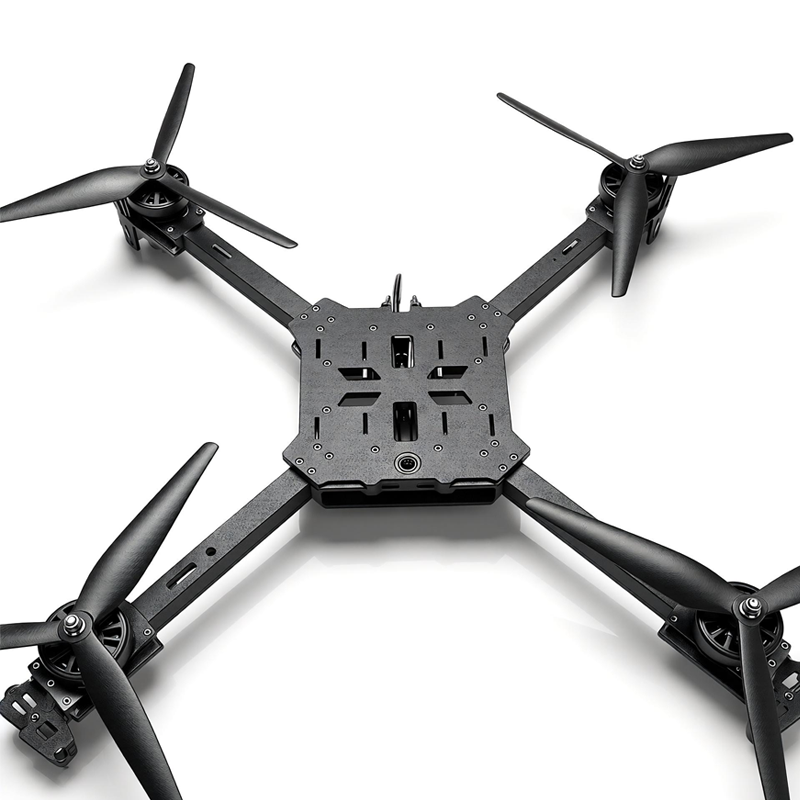 FPV Mark4 13 Inch Long Flying 1.6W2w3w FPV Drone Kit Carbon Fiber UAV Mini Drone for Customizable