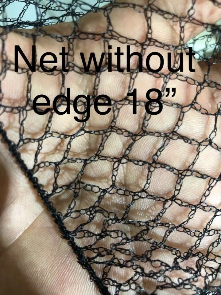 Disposable 5mm 7mm 10mm Nylon Hairnet Hair Nets Invisible Hairnets factory