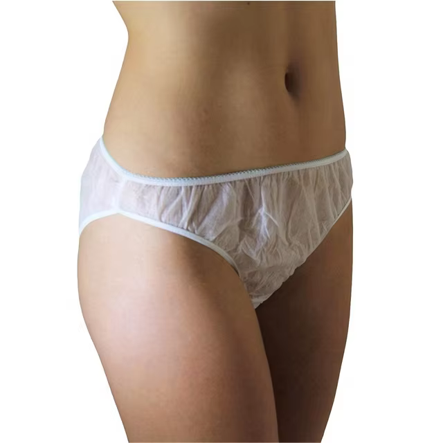 Beauty Massage Spa Disposable Non-woven Thong Disposable Panties Underwear details