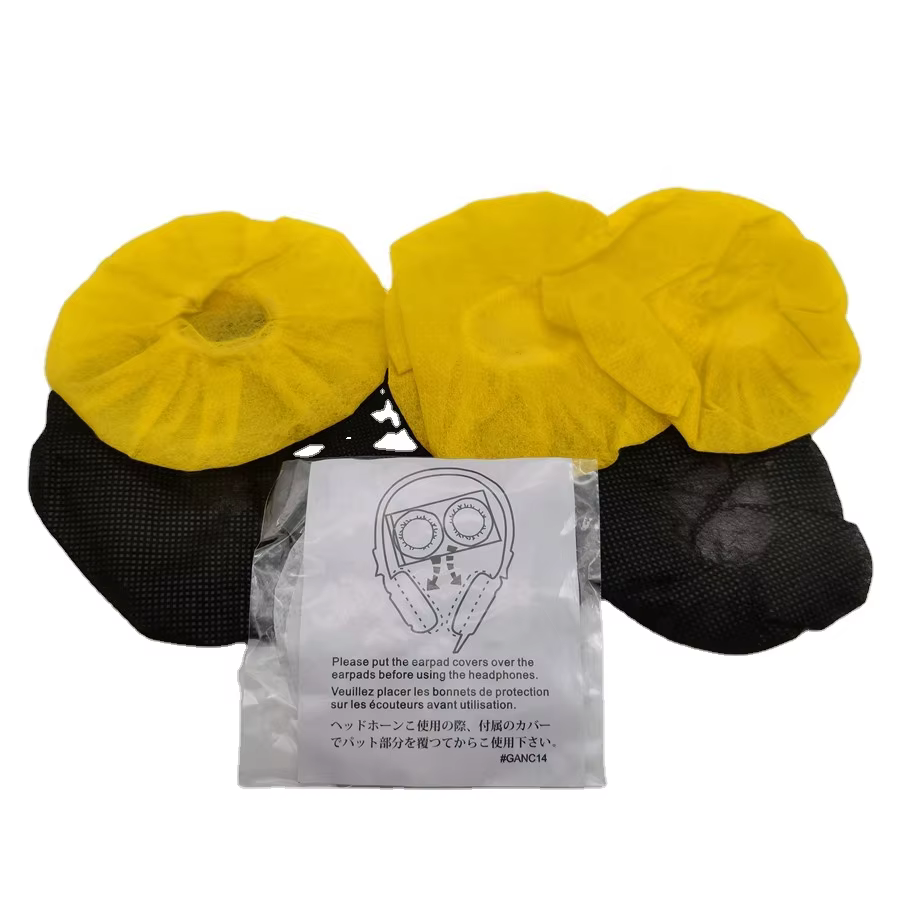 Spunbound Polypropylene Disposable Headset Cover supplier