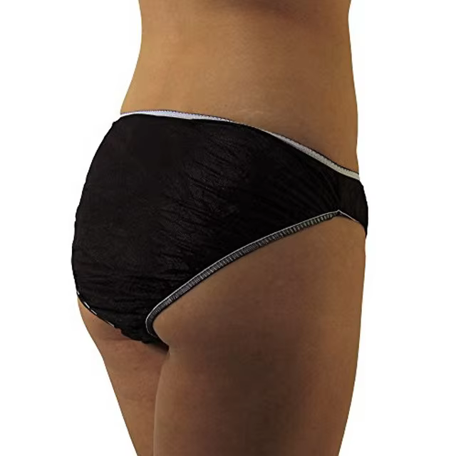 Massage Spa Disposable Thong Panties Underwear Fluorscopy Underpants factory
