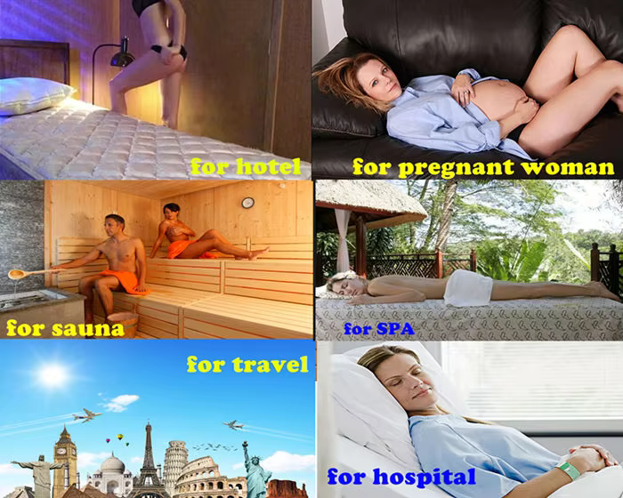 Sexy Lady Sauna Bikini Sauna Underwear details