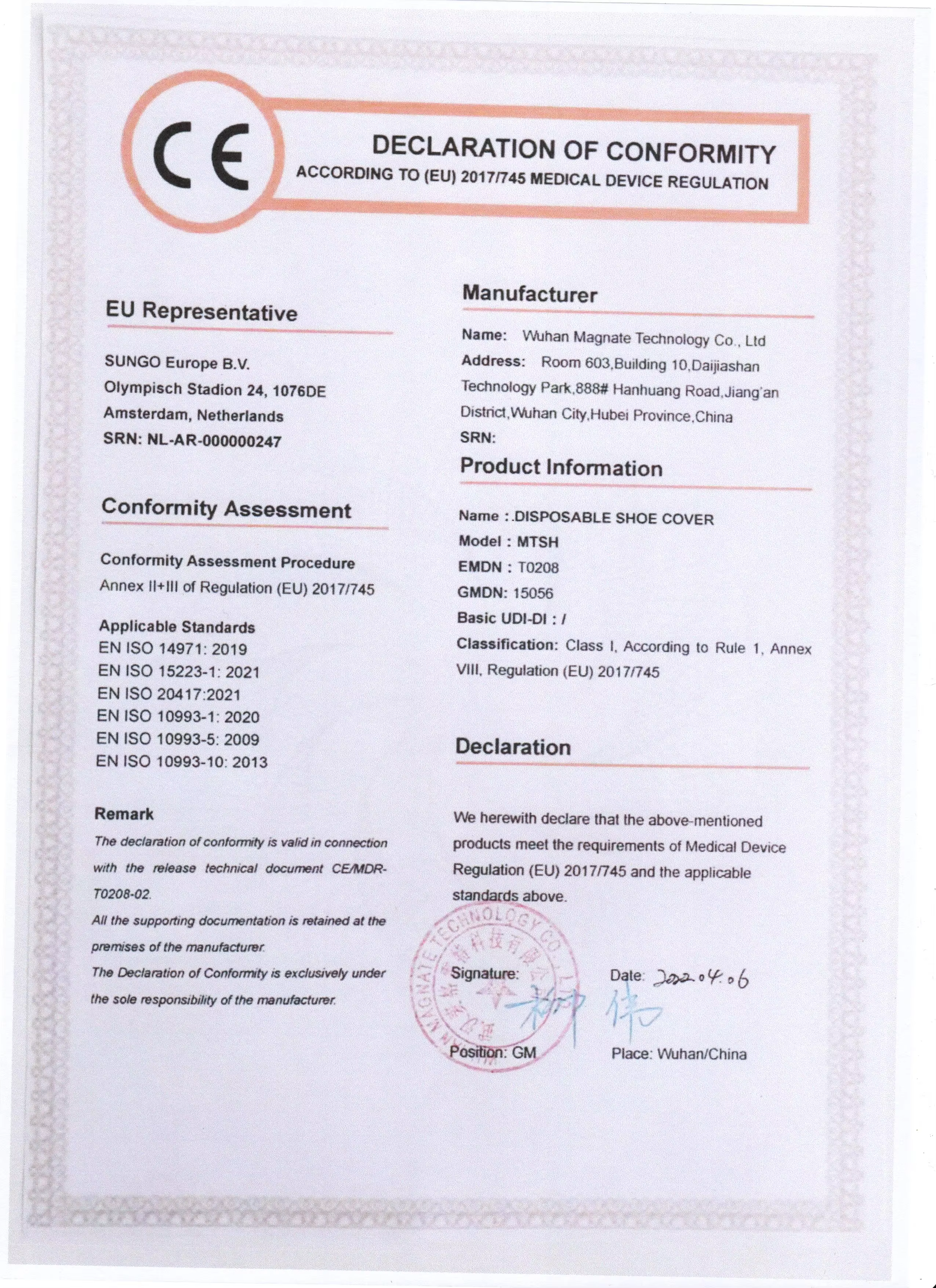 Non Woven Disposable Anti Skid Shoe Cover Shoe Cover details