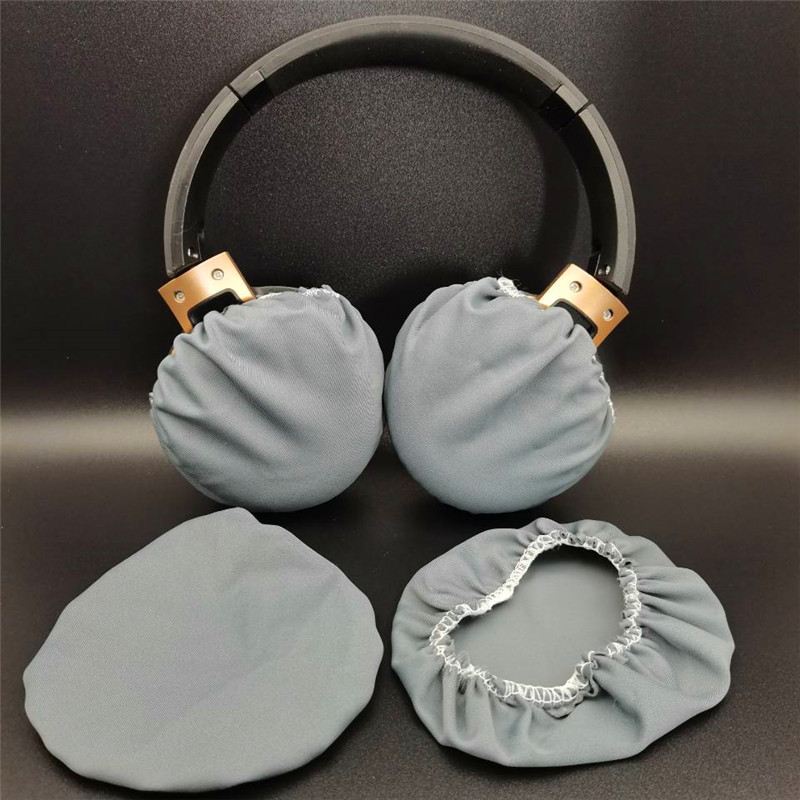 How to put on disposable headphone cover correctly?
