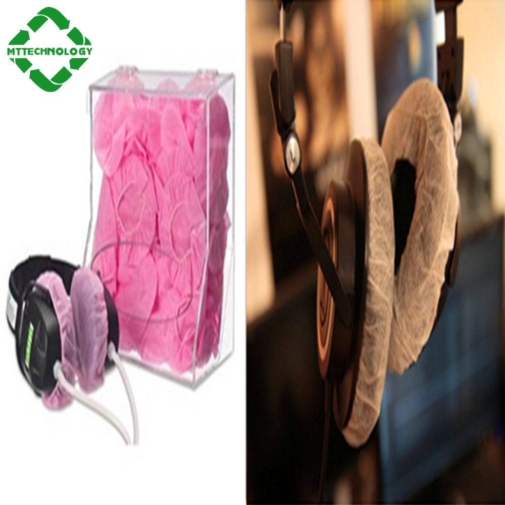 How to check MRI headset cover for integrity before use?