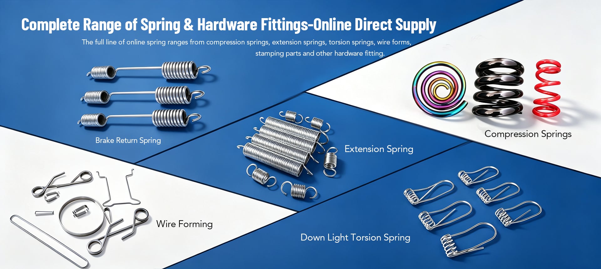 Compression Springs, Extension Springs, Torsion Spring Supplier - HENP