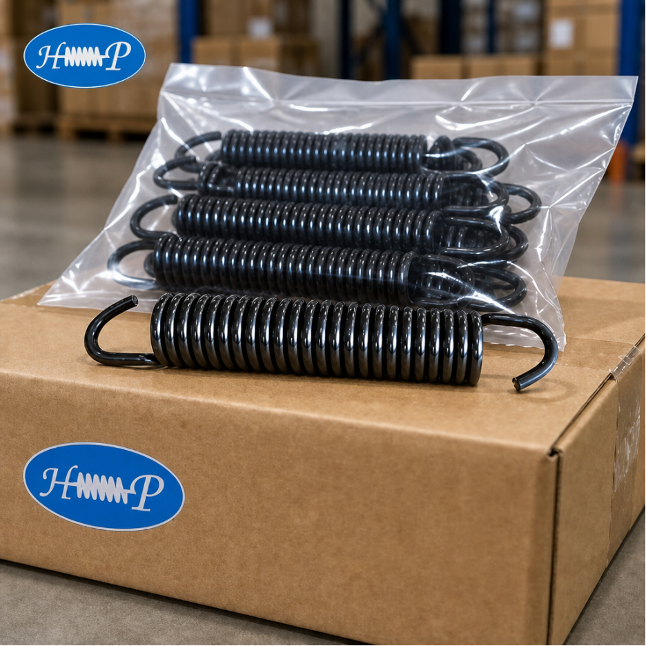 high tension recoil spring customized metal double hook high fatigue tension coil extension spring motorcycle brake spring-2