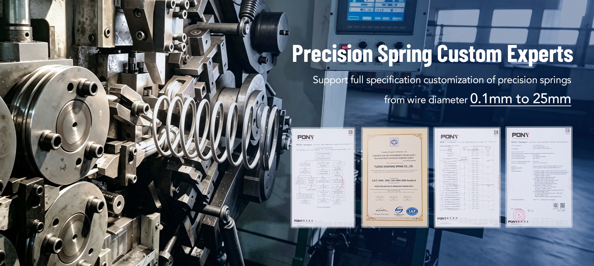 Compression Springs, Extension Springs, Torsion Spring Supplier - HENP