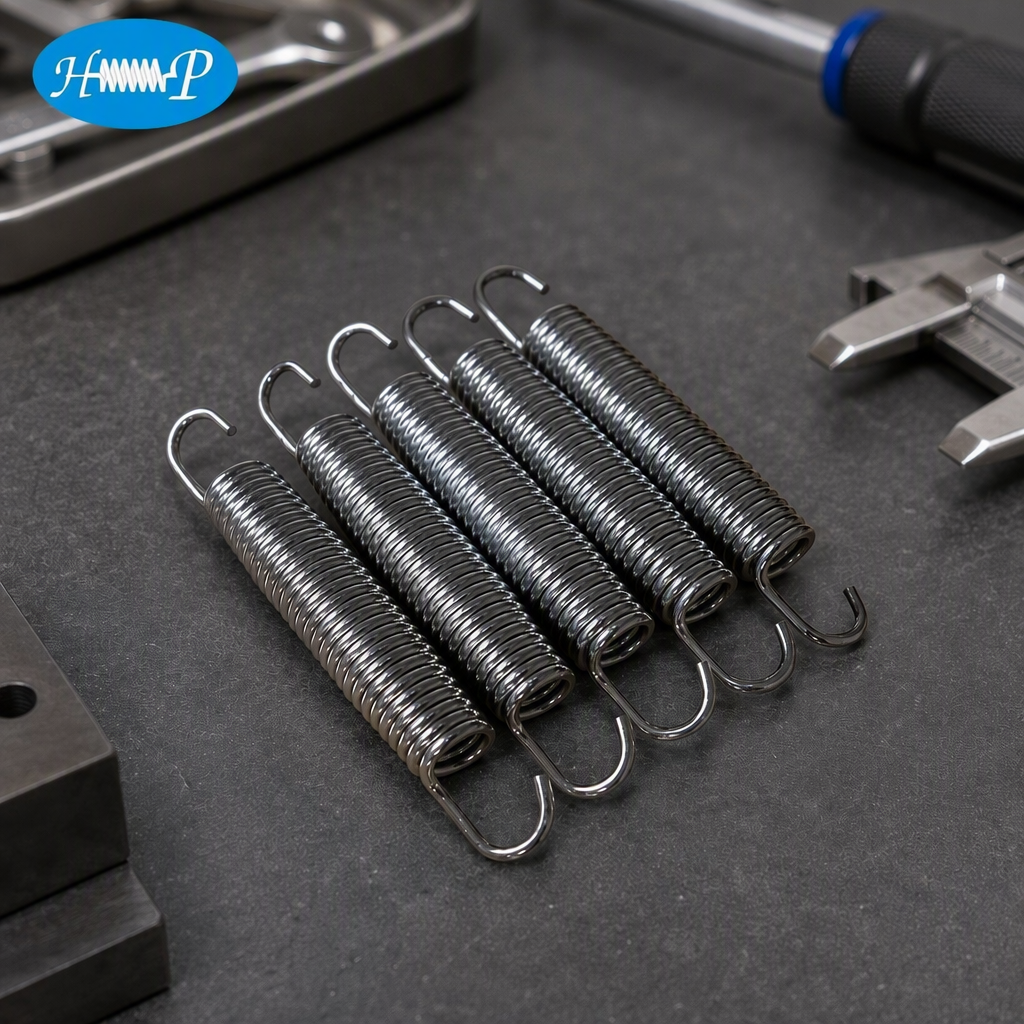 Customized Constant Metal Coil Spring Stainless Steel or Zinc-plating Heavy Duty Extension Springs for Trampoline