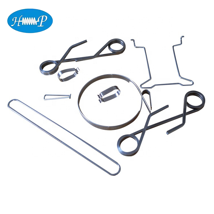 Round Wire Spring Clip Connector Spring Steel Belt Clip