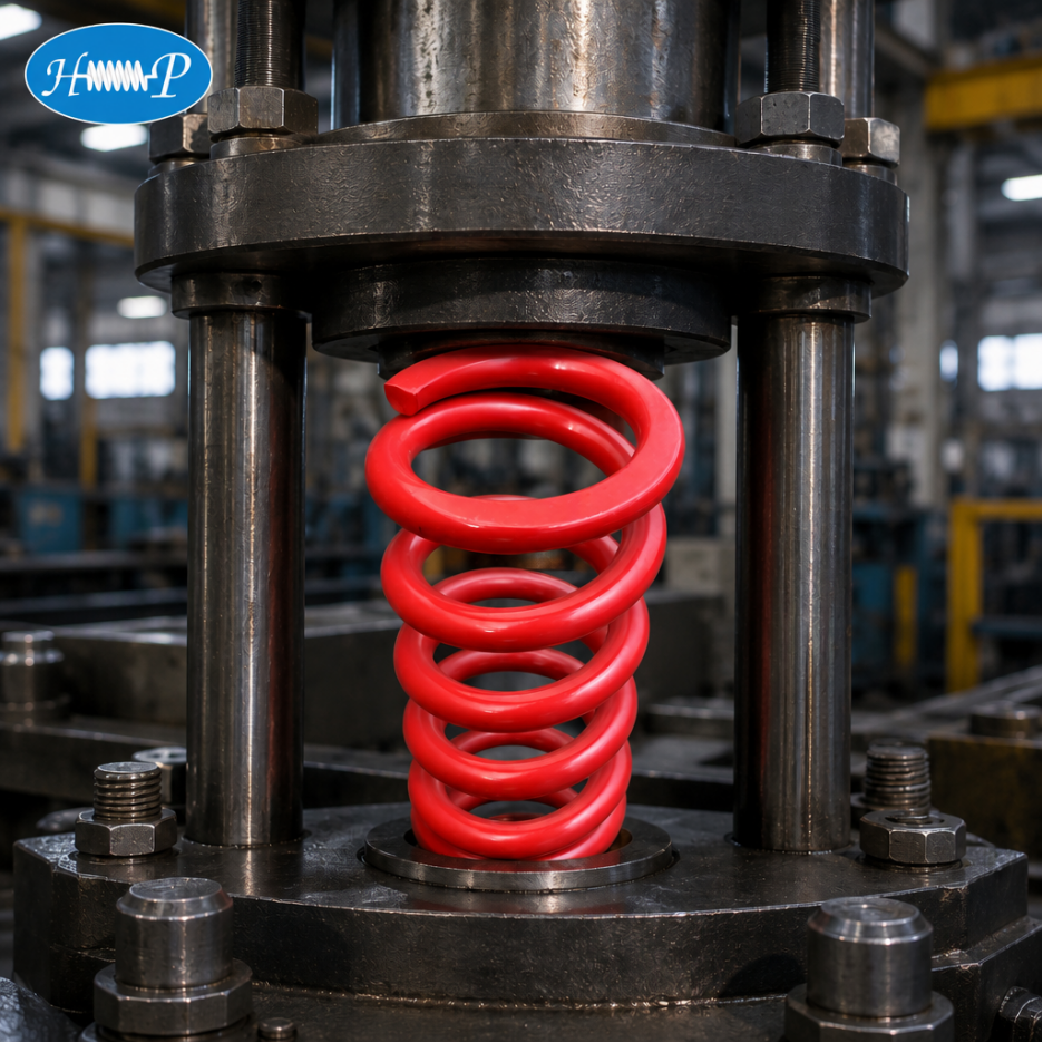 spring manufacturer customized alloy heavy duty compression coil spring industrial use-2