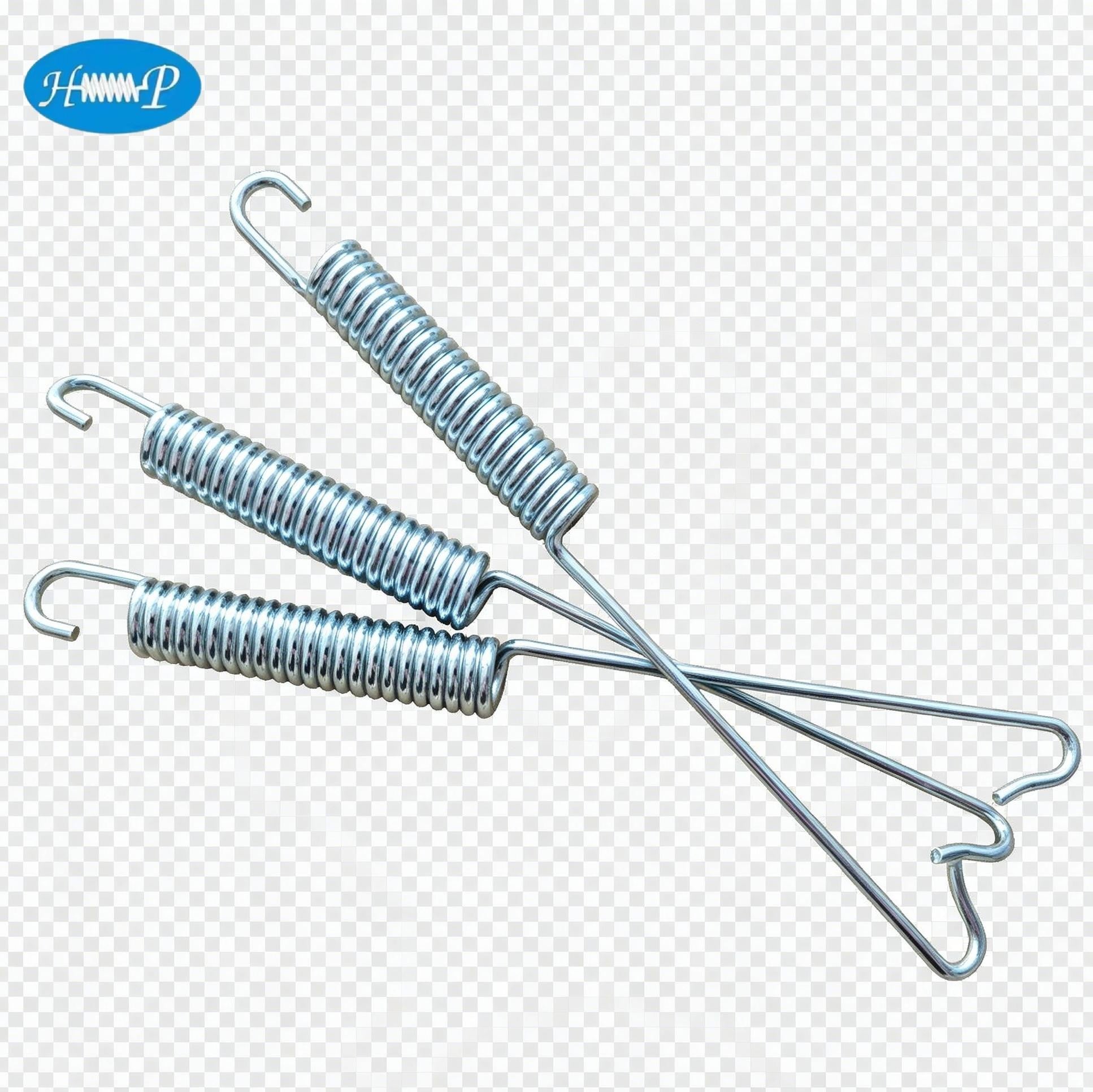 Custom Stainless Steel Long Tension Coil Spring Double Hook Industrial Use Precision Spring