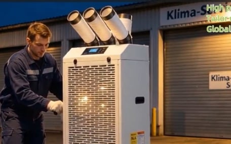 When the Main AC Fails, This Is the Hero-Portable Air Conditioner LFKT-70