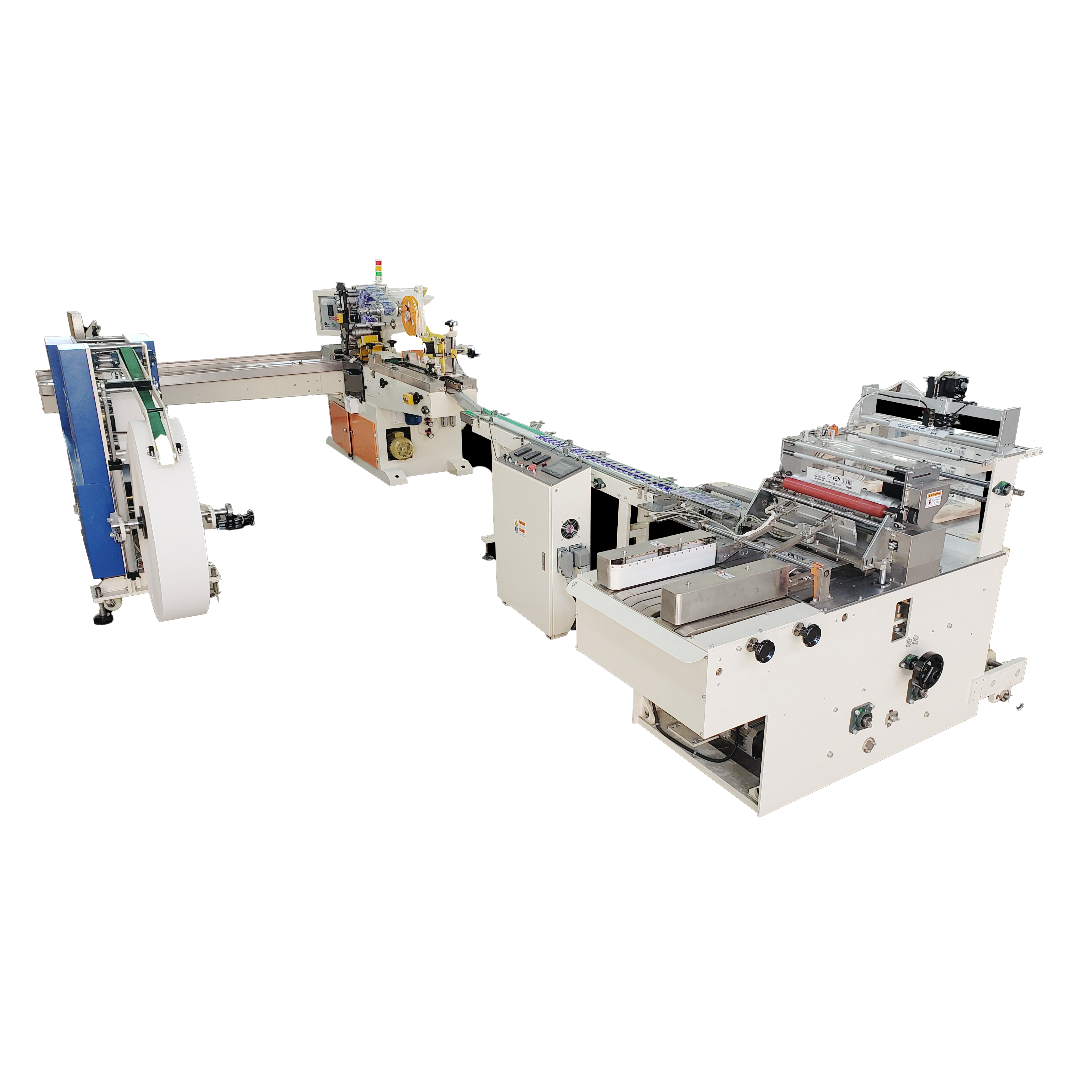 CIL-MFT-21D Full-Automatic High-Speed Counting Handkerchief Paper Making & Package Production Line