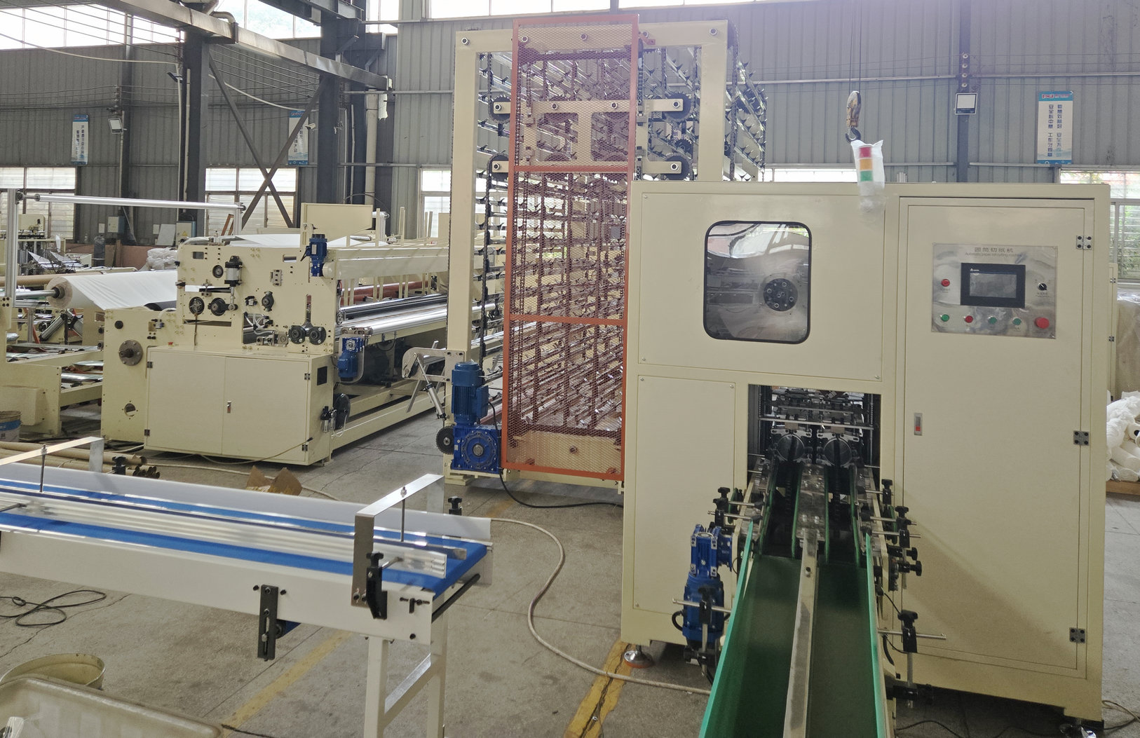 Integrated Servo-Driven Core Loading and Rewinding