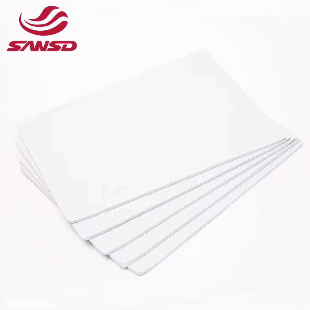 sound absorption China factory anti slip customized waterproof white manufacturer insulation epdm 7mm neoprene sheet