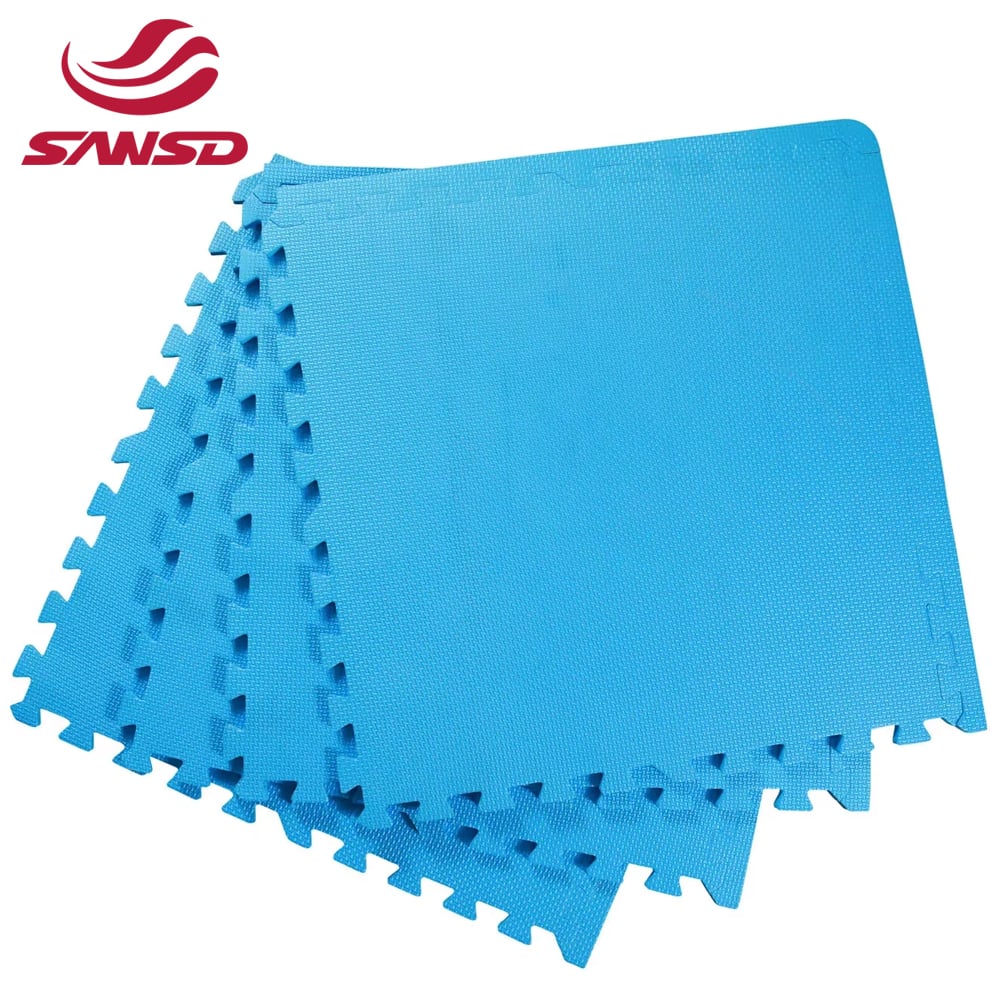 Swimming Pool Ground Floor Protector EVA Foam Mat Slip Resistance Base 50x50cm