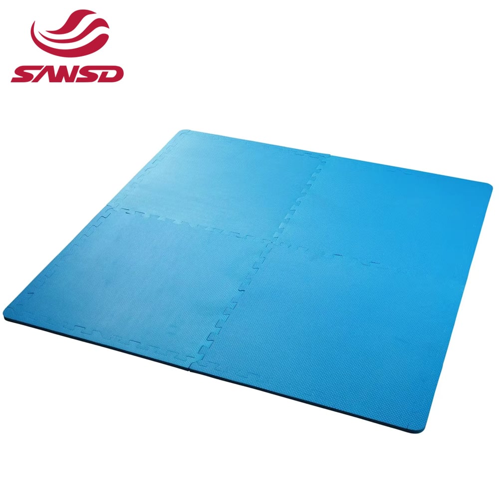50x50cm Swimming Pool Flooring Mat EVA Foam Mat Manufacturer Good Quality Blue Color 8mm