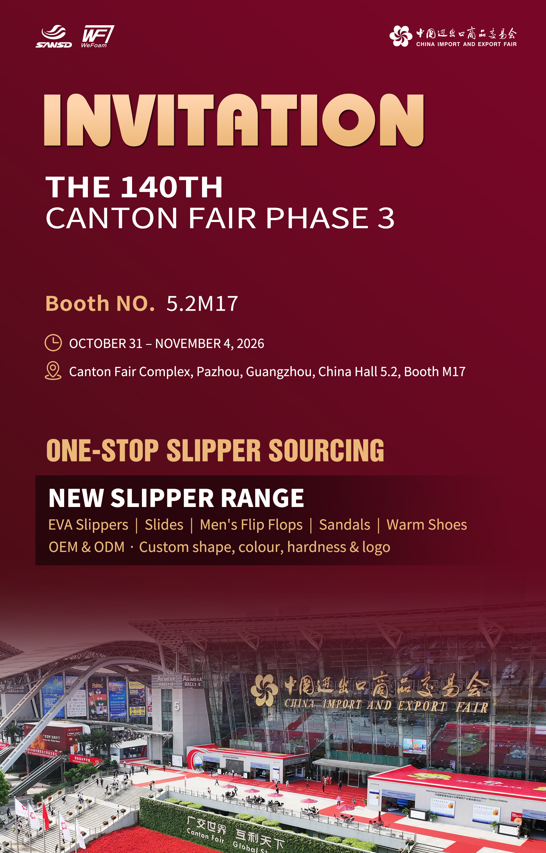 INVITATION THE 140th CANTON FAIR · PHASE 3